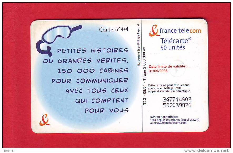 890 - Telecarte Publique Les Petits Gestes 4 Baignade (F1333C) - 2004