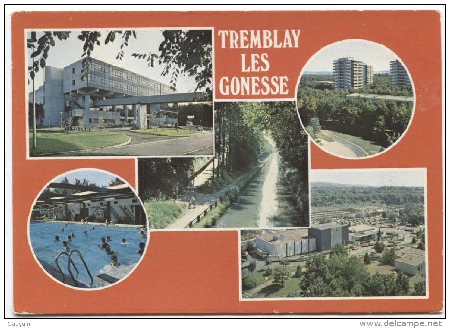 CPM - TREMBLAY Les GONESSE - DIVERS ASPECTS DE LA VILLE - Edition Raymon / N°93.343 - Tremblay En France