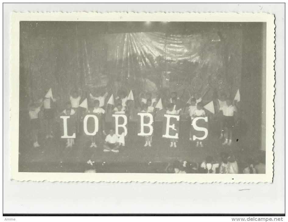 Lobbes   *  Fête Scolaire - Carte Photo - Lobbes