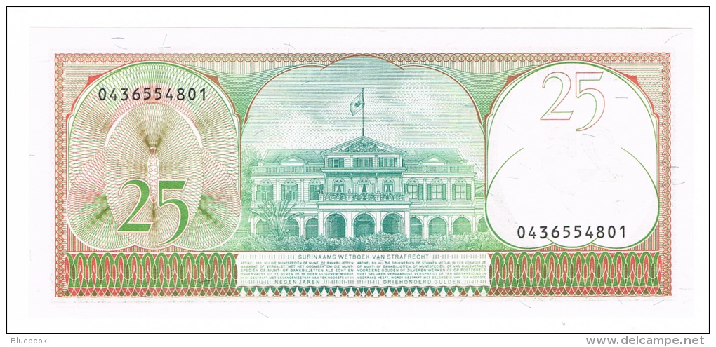 RB 1046 -  Suriname 25 Gulden Banknote - Mint Condition - Surinam