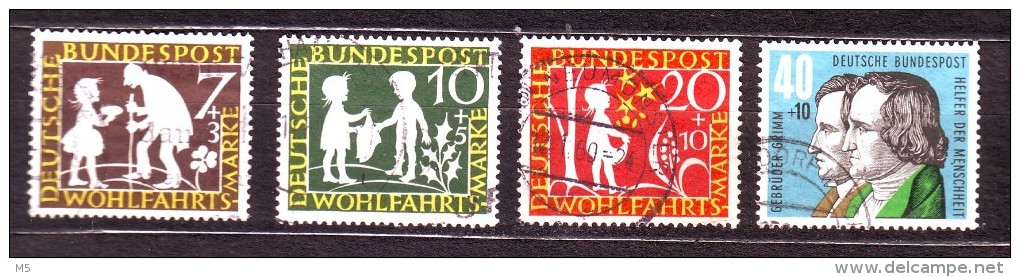 GERMANY - BUNDES - Mi.No.322-325 - Other & Unclassified