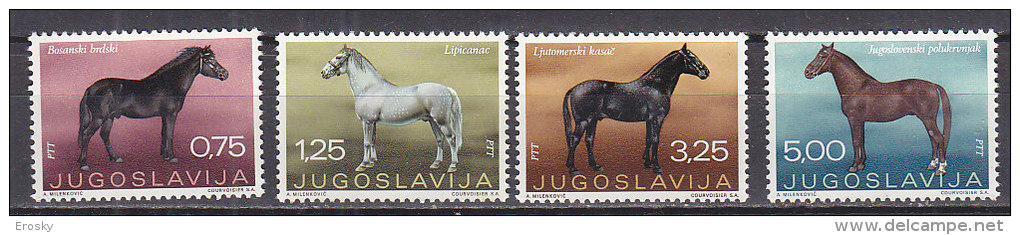 PGL ACR1110 - YUGOSLAVIE Yv N°1237/40 ** ANIMAUX ANIMALS - Nuovi