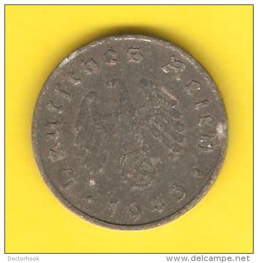 GERMANY  10 REICHSPFENNIG 1943 A (KM # 101) - 10 Reichspfennig