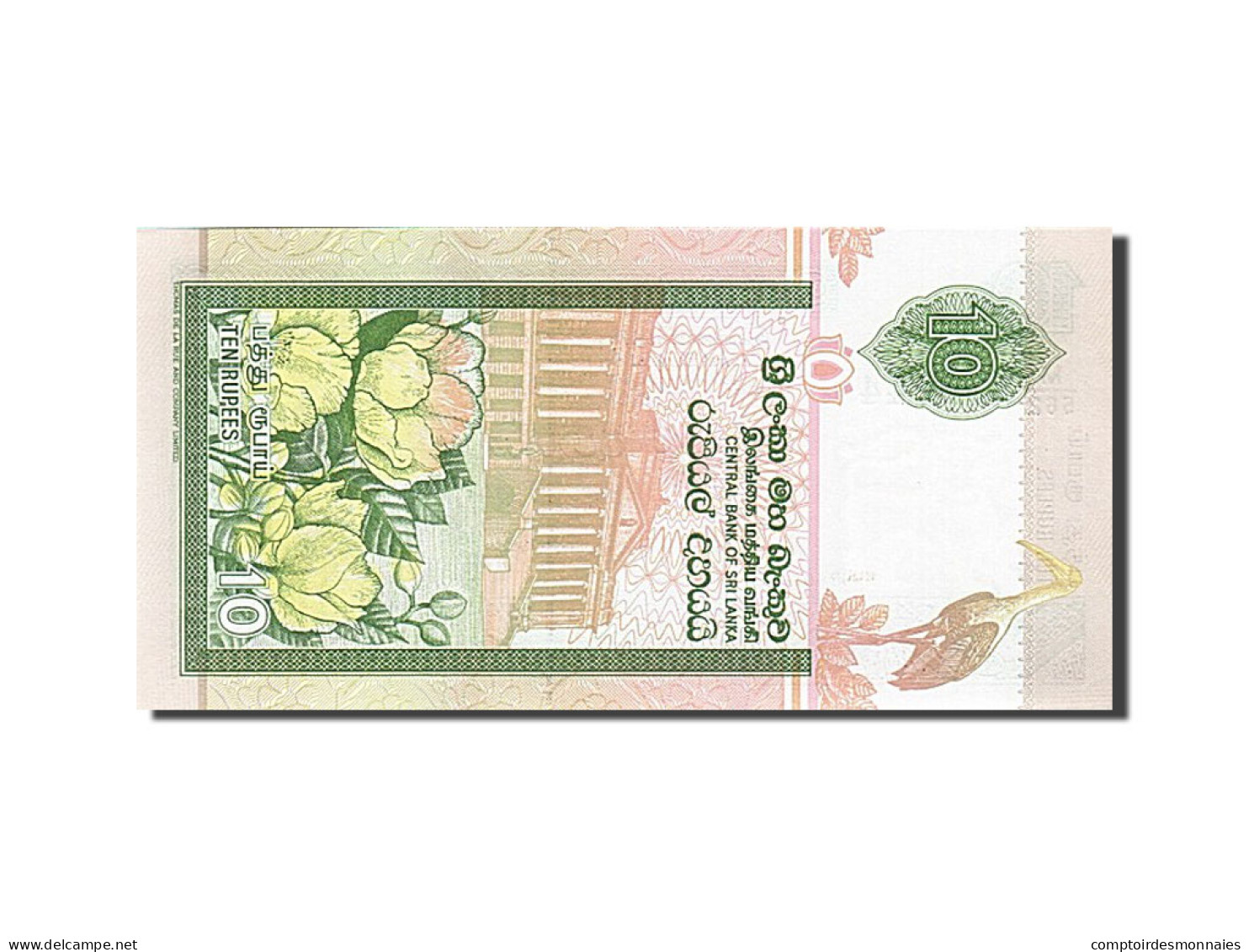 Billet, Sri Lanka, 10 Rupees, 2006, 2006-07-03, NEUF - Sri Lanka