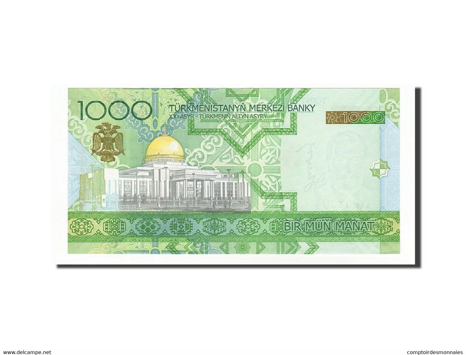 Billet, Turkmenistan, 1000 Manat, 2005, SPL - Turkmenistan
