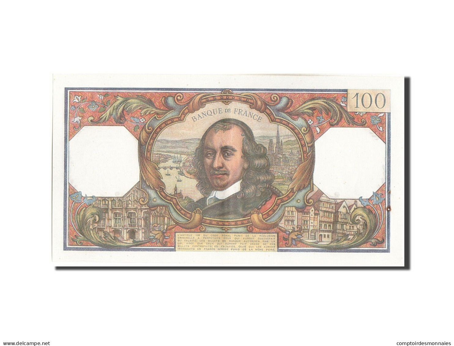 Billet, France, 100 Francs, 100 F 1964-1979 ''Corneille'', 1964, 1964-10-01 - 100 F 1964-1979 ''Corneille''