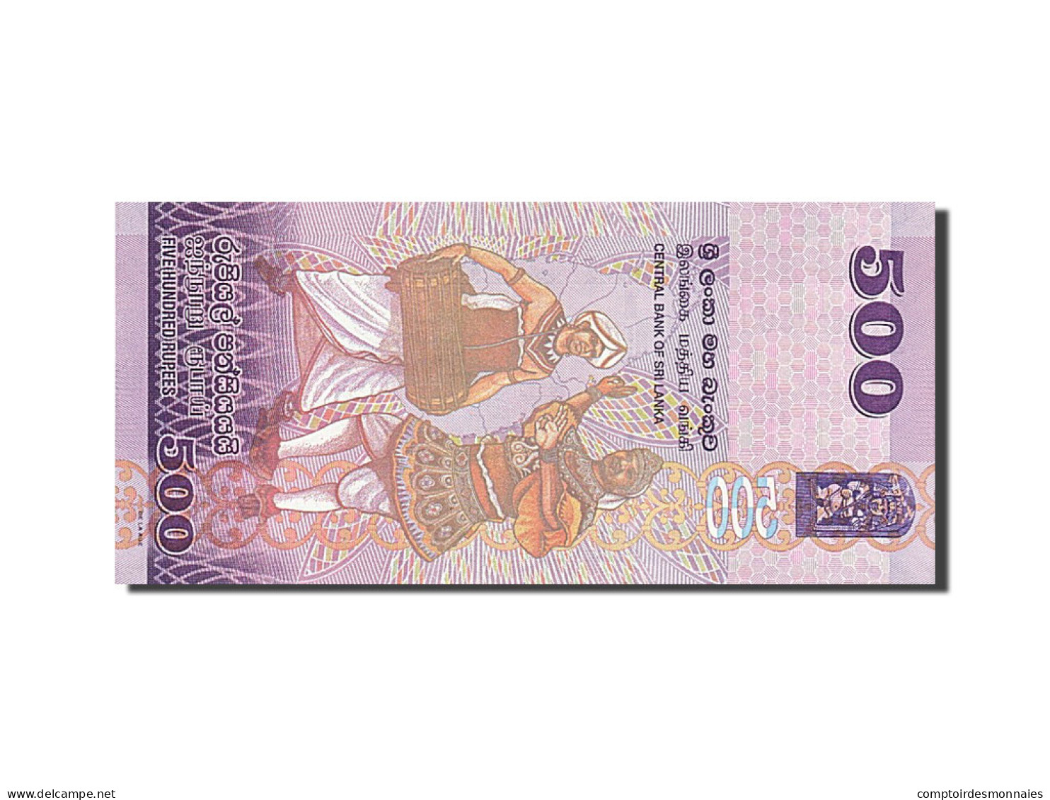 Billet, Sri Lanka, 500 Rupees, 2010, 2010-01-01, NEUF - Sri Lanka