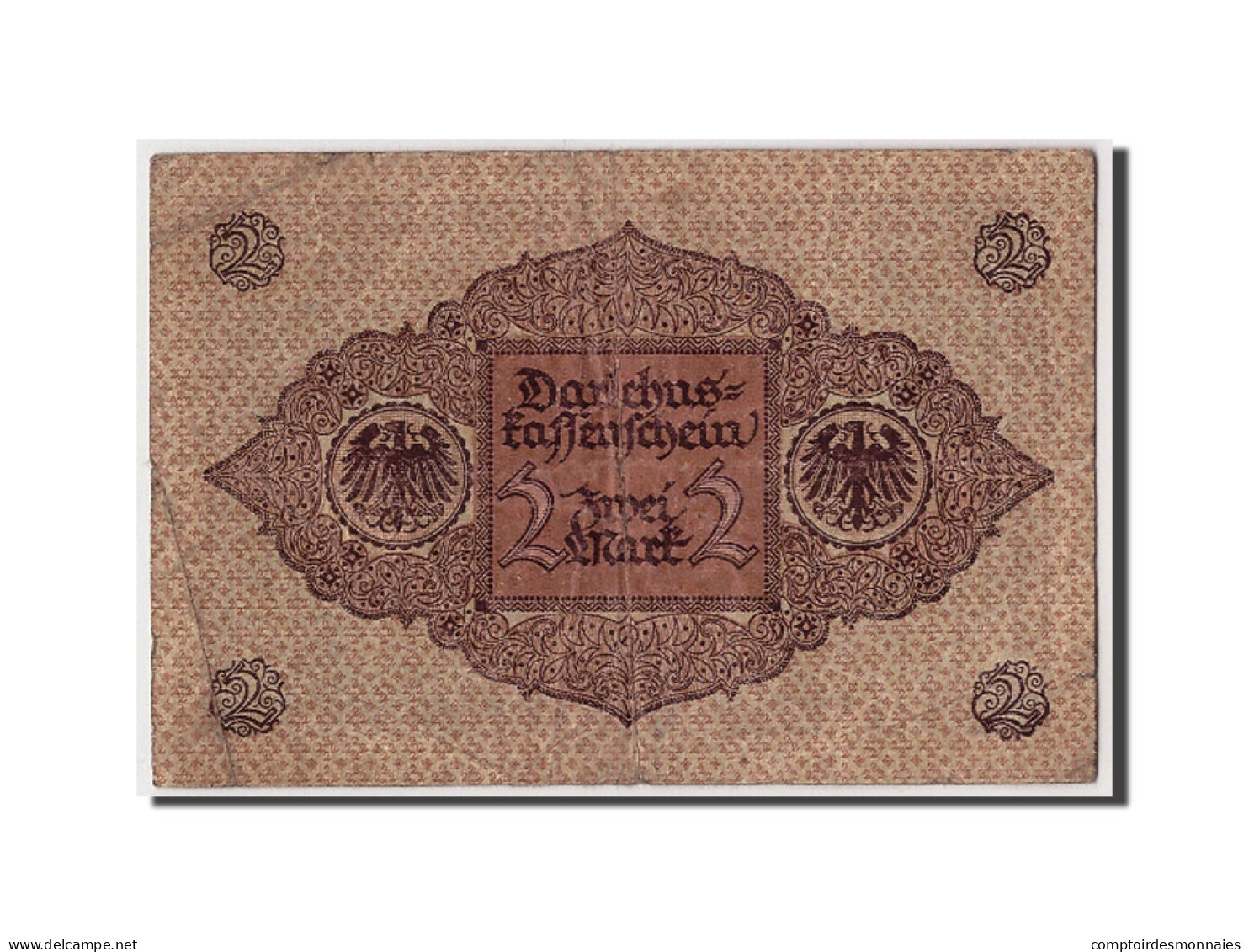 Billet, Allemagne, 2 Mark, 1920, 1920-03-01, TB - Administración De La Deuda