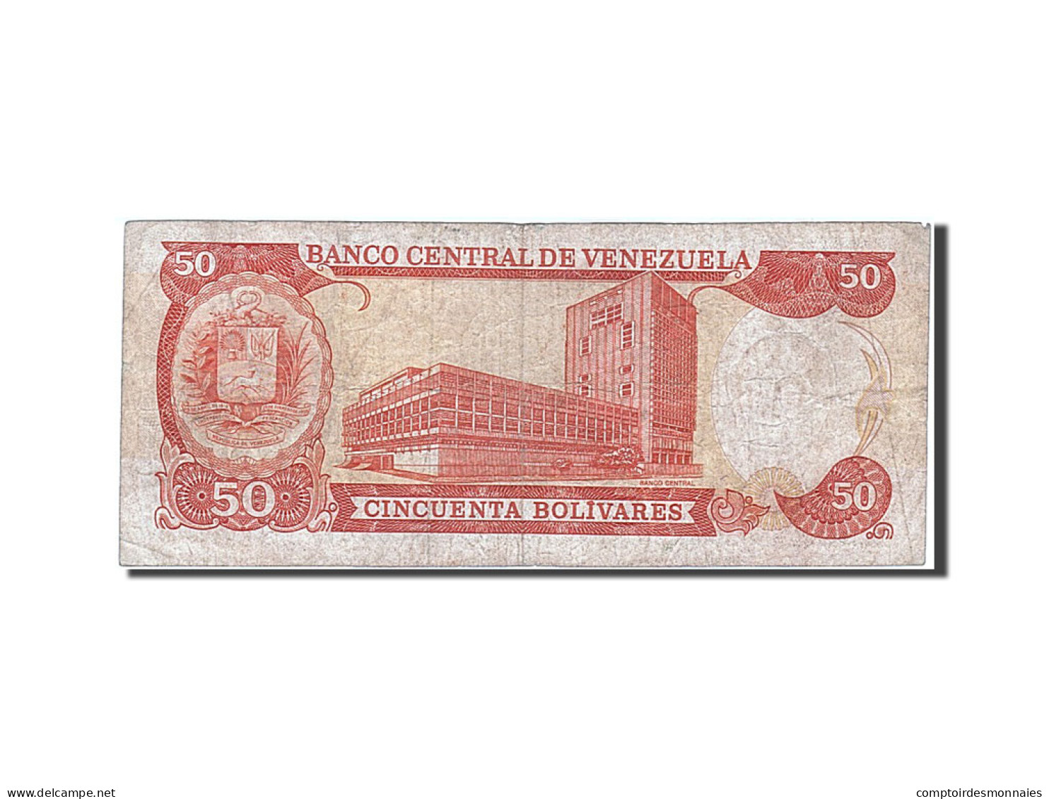 Billet, Venezuela, 50 Bolivares, 1990, 1990-05-31, TB - Venezuela