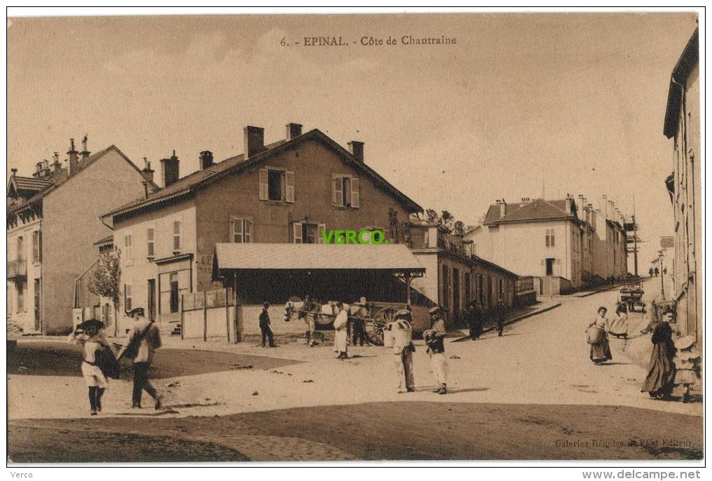 Carte Postale Ancienne De CHANTRAINE – COTE DE CHANTRAINE - Chantraine