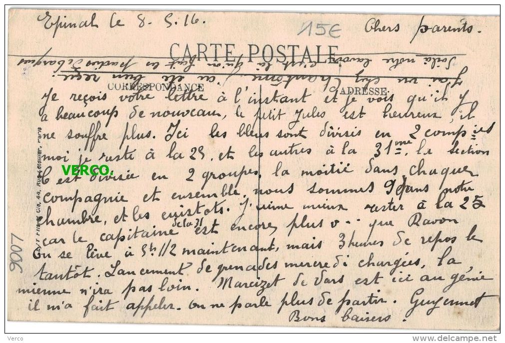 Carte Postale Ancienne De CHANTRAINE – ETANG - Chantraine