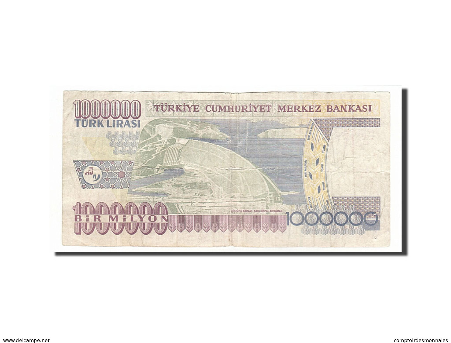 Billet, Turquie, 1,000,000 Lira, 1995, B - Turquie