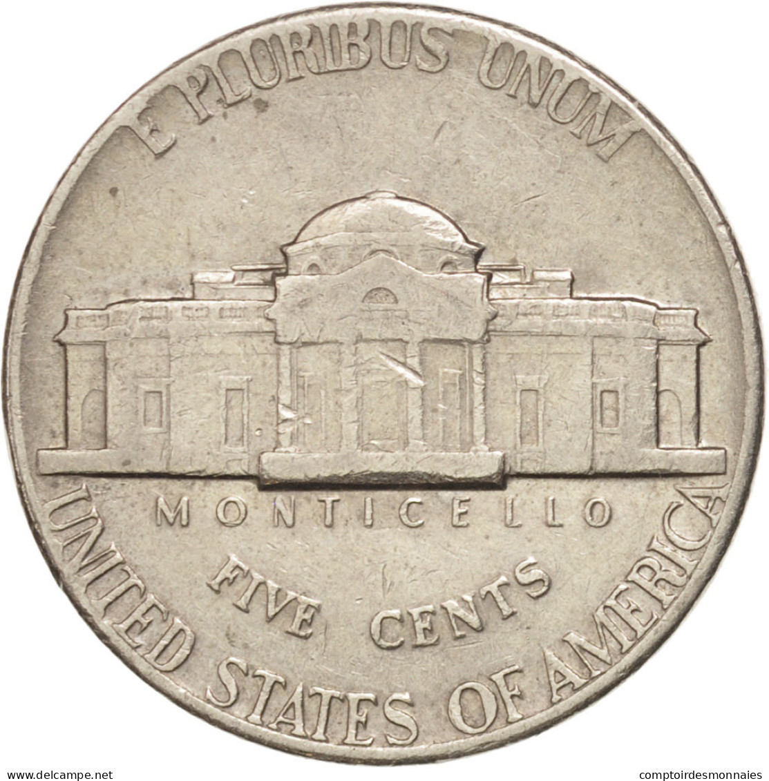Monnaie, États-Unis, Jefferson Nickel, 5 Cents, 1973, U.S. Mint, Denver, TTB - 1938-…: Jefferson