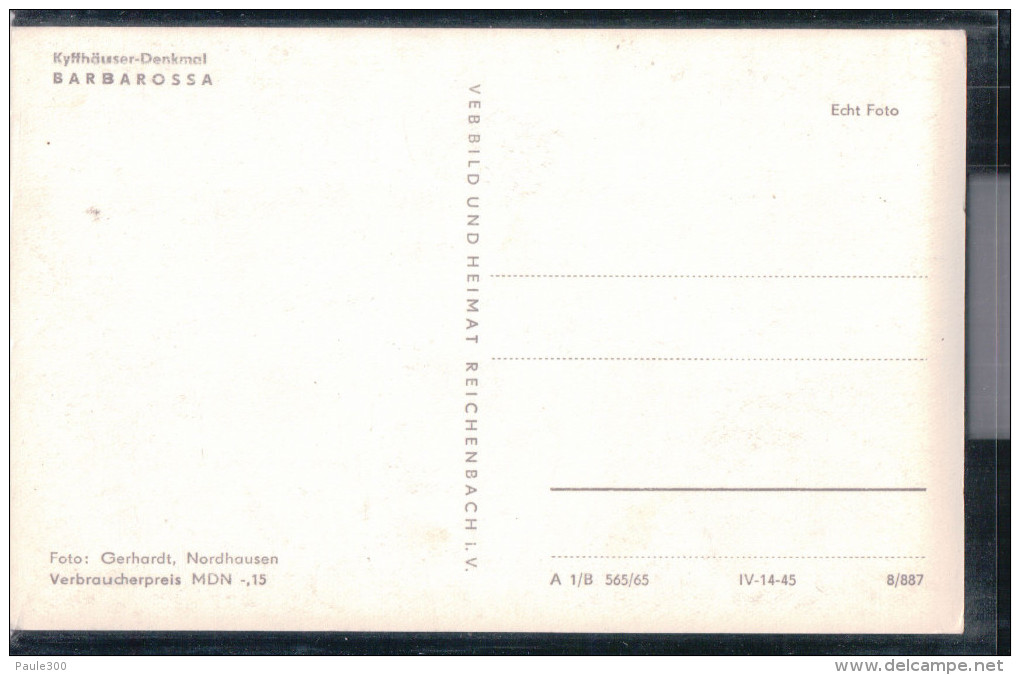 Kyffhäuser - Denkmal - Barbarossa - Kyffhaeuser