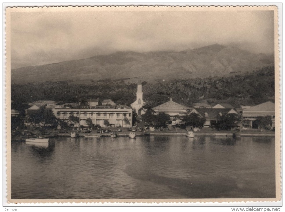 Photo Originale Polynésie Française TAHITI  Beau Format - Lieux