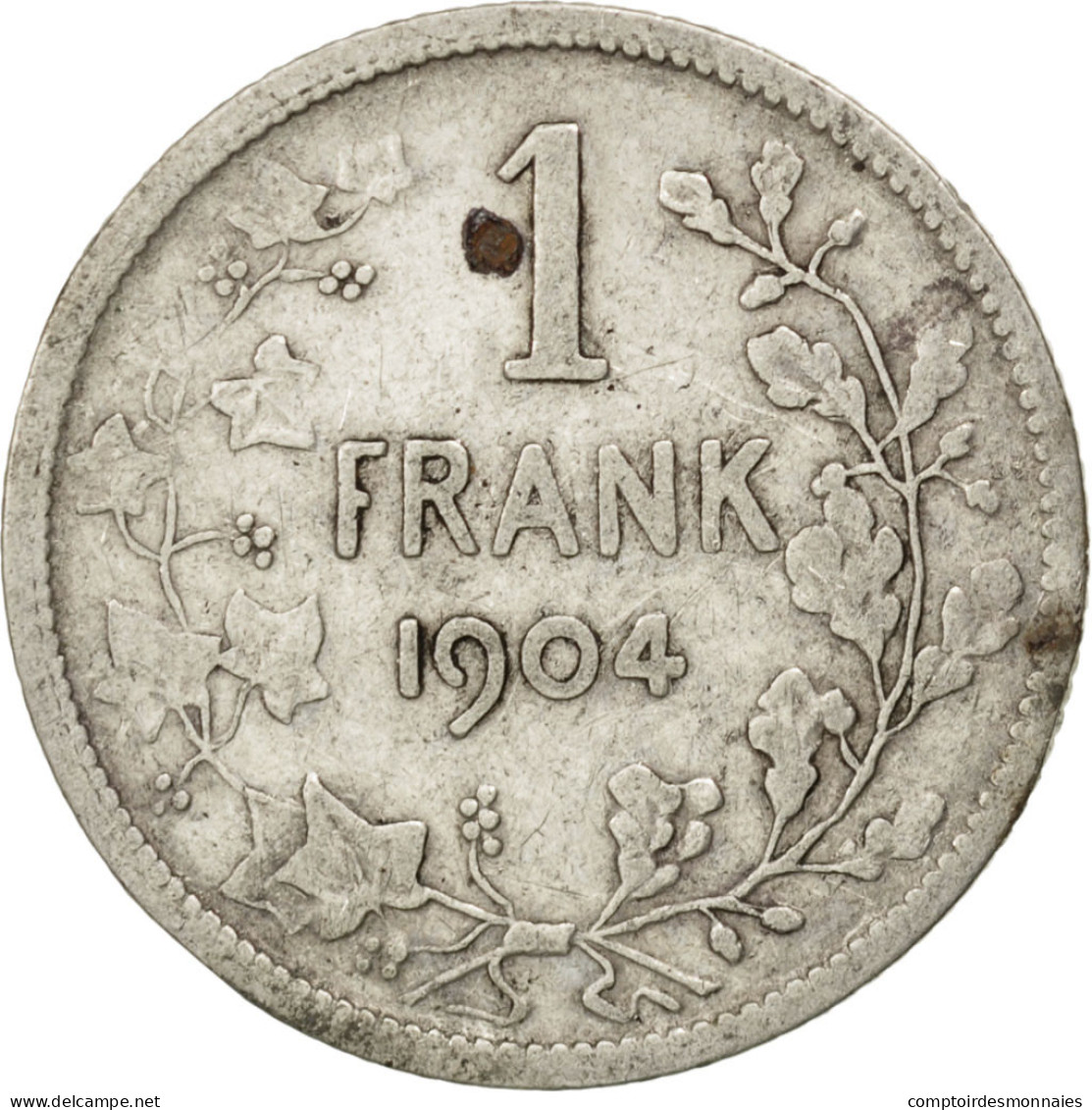Monnaie, Belgique, Franc, 1904, TB, Argent, KM:57.1 - 1 Frank