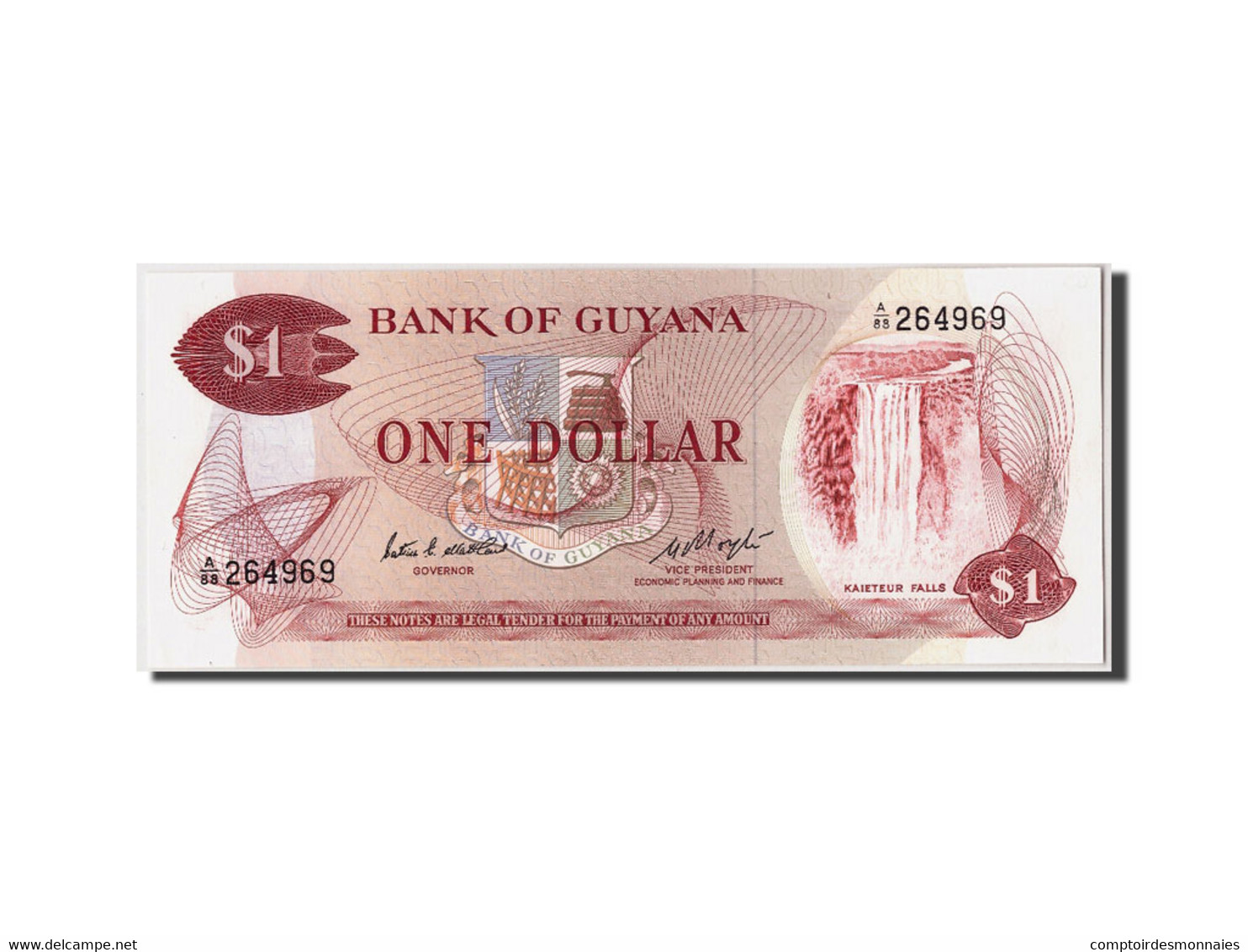 Billet, Guyana, 1 Dollar, NEUF - Guyana