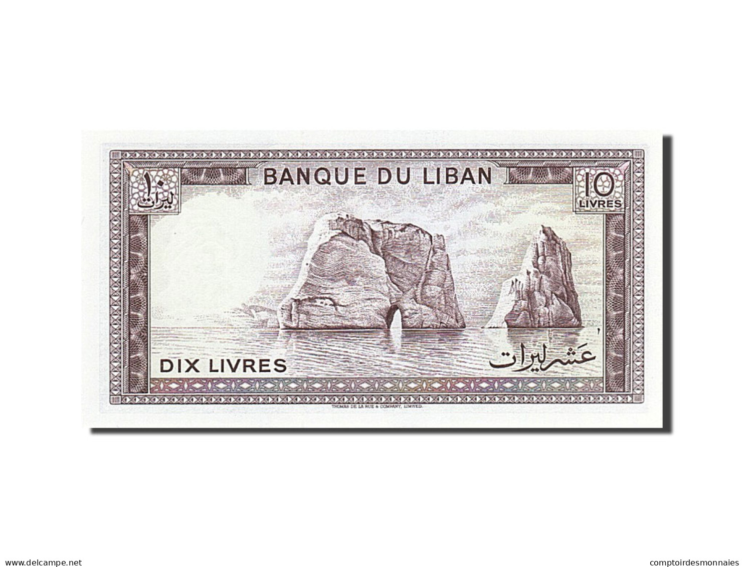 Billet, Lebanon, 10 Livres, SPL - Lebanon