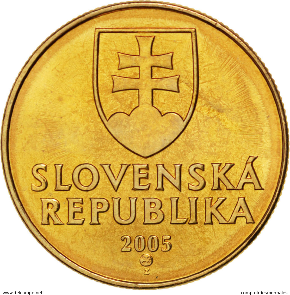 Monnaie, Slovaquie, Koruna, 2005, SPL, Bronze Plated Steel, KM:12 - Slovakia