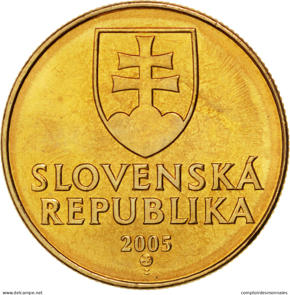 Monnaie, Slovaquie, Koruna, 2005, SPL, Bronze Plated Steel, KM:12 - Eslovaquia