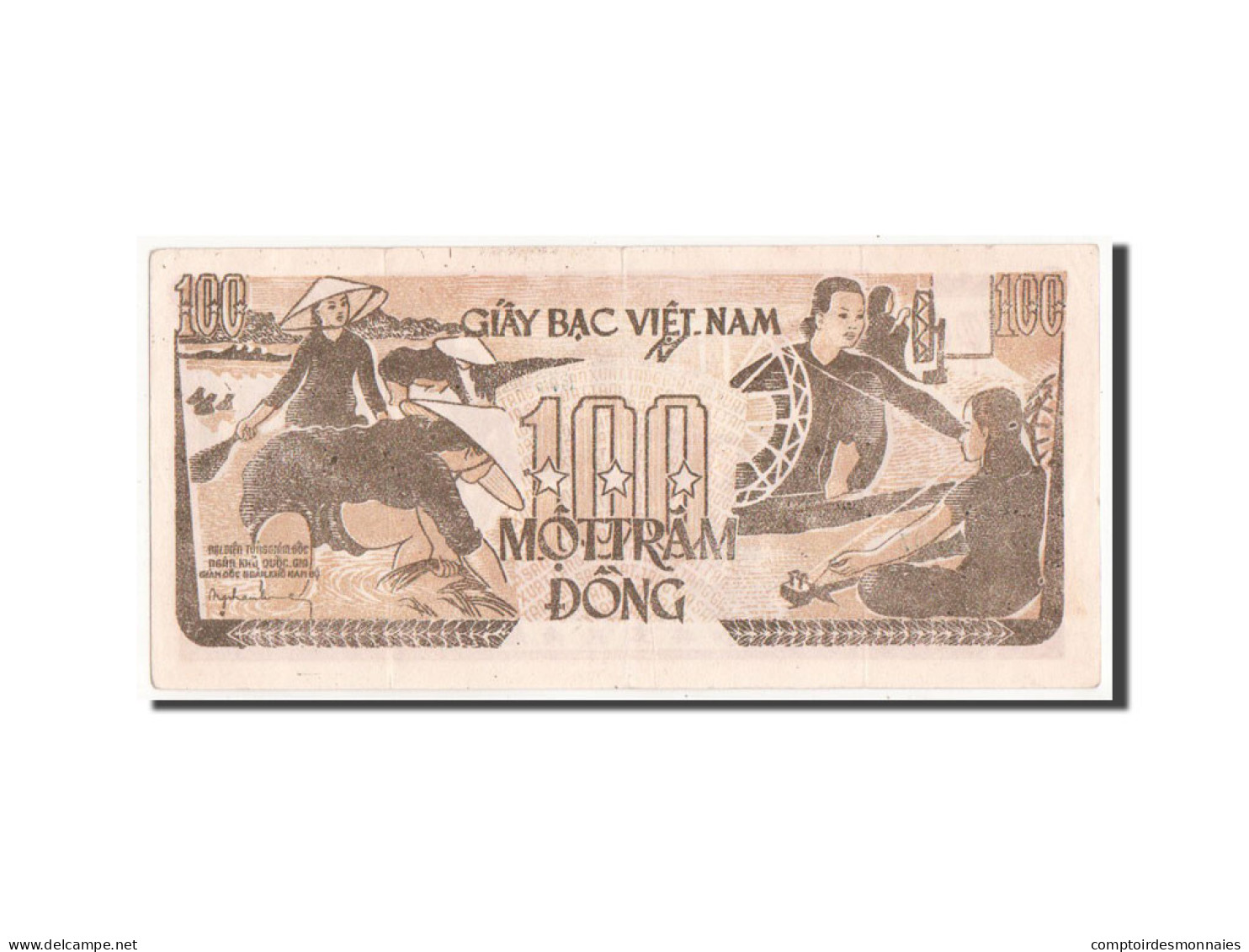 Billet, Viet Nam, 100 Dông, 1951, TTB+ - Vietnam