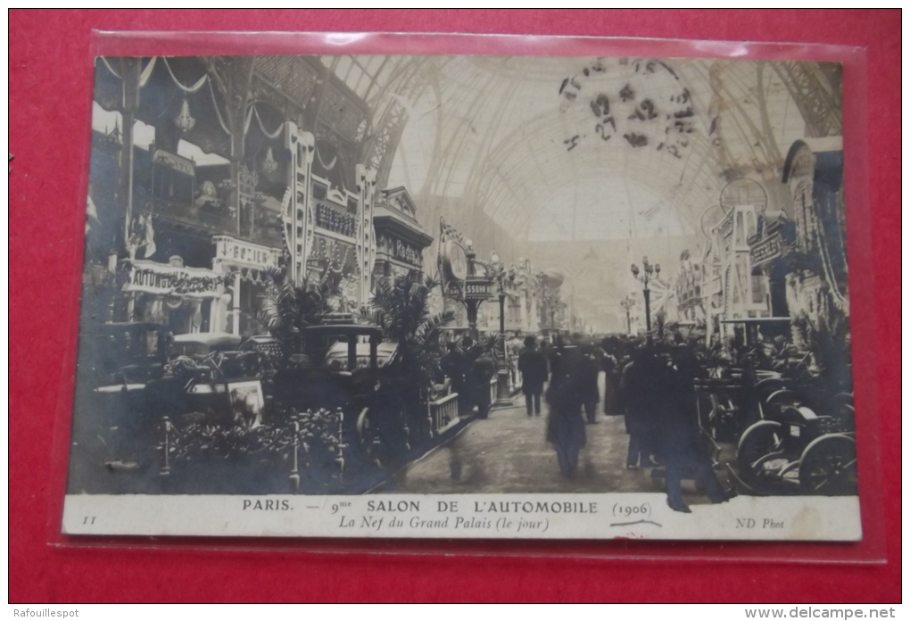 C P Paris Salon De L'automobile 1906 La Nef Du Grand Palais ( Le Jour ) - PKW