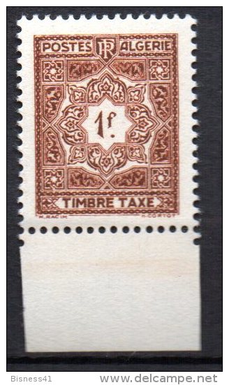 2/ Algérie : Taxe N° 37 & 39  Neuf  XX  , Cote : 2,00 € , Disperse Trés Grosse Collection ! - Postage Due