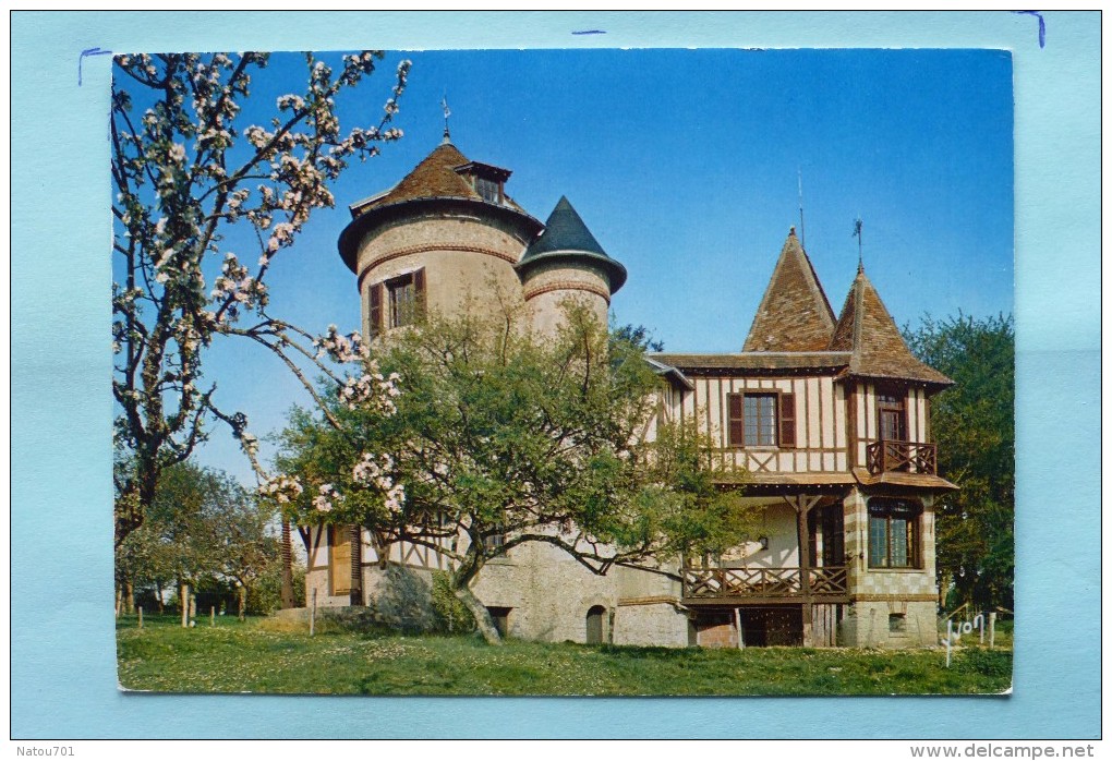 V08-27-eure-les Manoirs Normands Chateau Des Girouettes--""le Breuil-- - Other & Unclassified