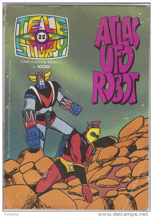 C1815 - ATLAS UFO ROBOT Tele Story 1980 Toei Animation - Manga