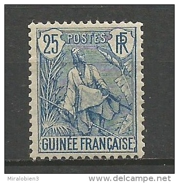 GUINEA FRANCESA YVERT NUM. 25 * - Unused Stamps