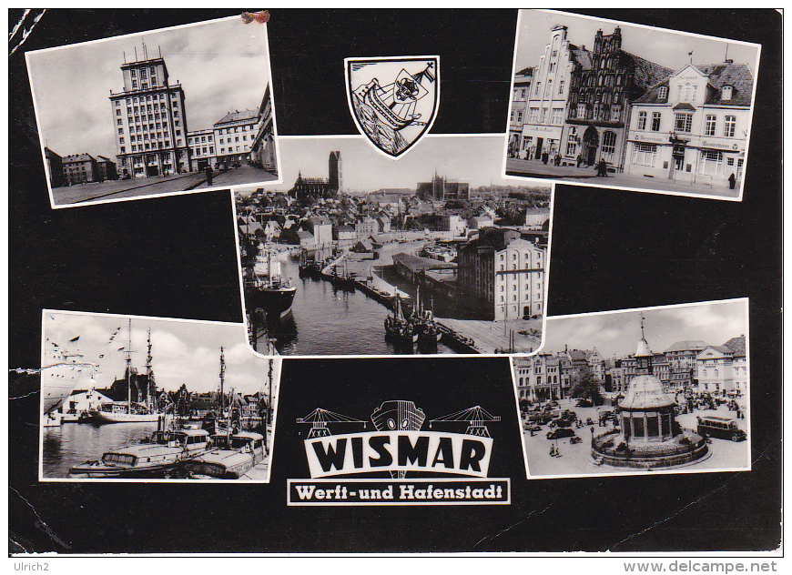 AK Wismar - Werft- Und Hafenstadt - Mehrbildkarte - 1963 (17099) - Wismar