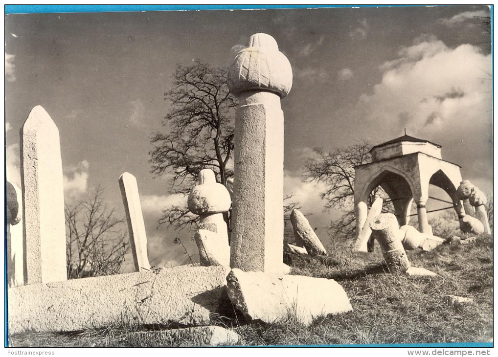 EX YU. Bosnia. Srajevo. The Moslem Cemetery. - Islam