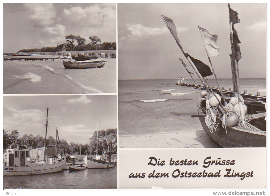 AK Grüsse Aus Dem Ostseebad Zingst - Mehrbildkarte - Ca. 1970  (17111) - Zingst