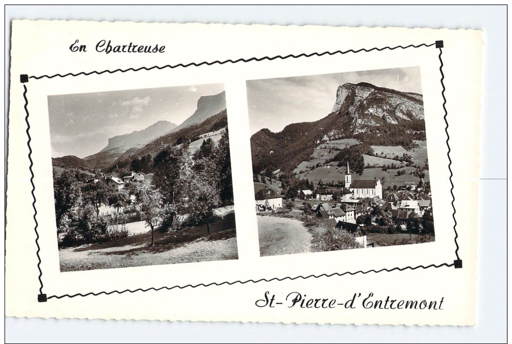 (F94) - SAINT-PIERRE-D'ENTREMONT, VUE SUR LA ROCHE VERAN ET LE MONT GRANIER - Saint-Pierre-d'Entremont