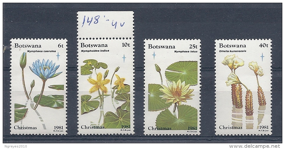 150021302  BOTSWANA  YVERT  Nº  437/40  **/MNH - Botswana (1966-...)