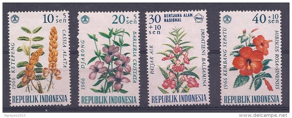 150021313  INDONESIA  YVERT  Nº  440/3  **/MNH - Indonesia