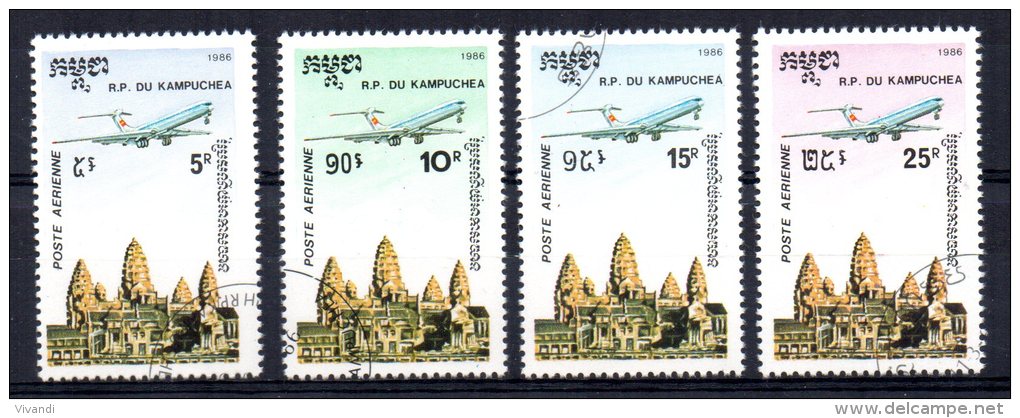 Kampuchea - 1986 - Airmails - Used/CTO - Kampuchea