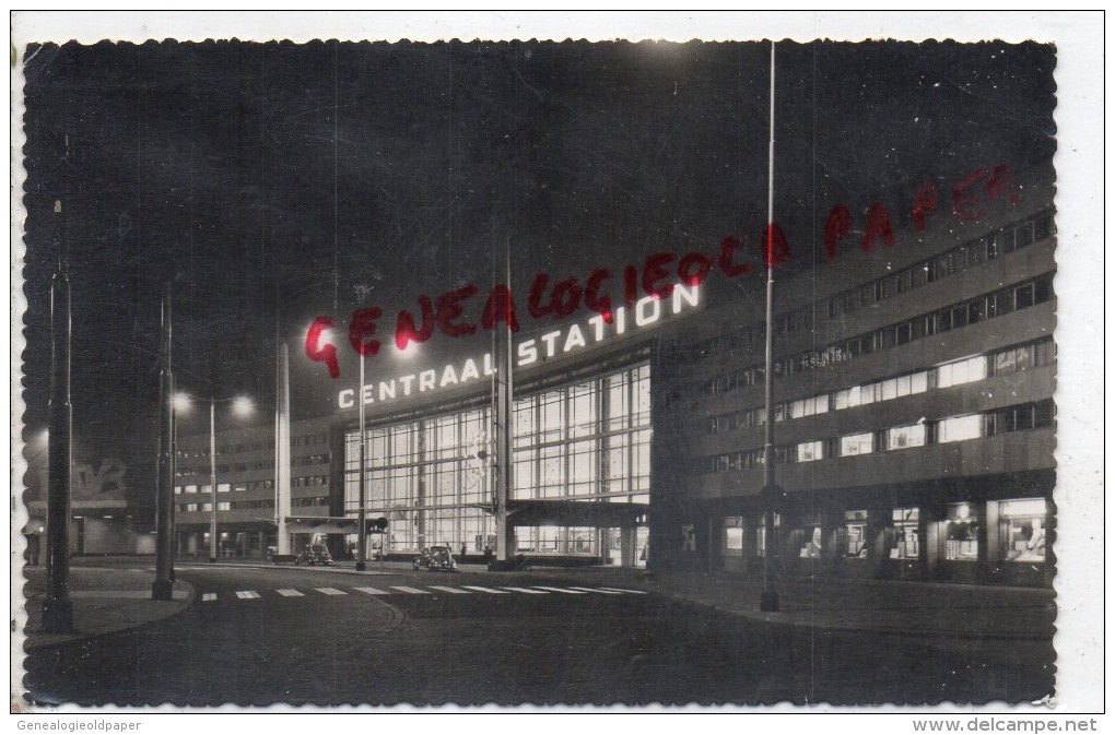 PAYS BAS - ROTTERDAM - CENTRAAL STATION  - 1957 - Rotterdam