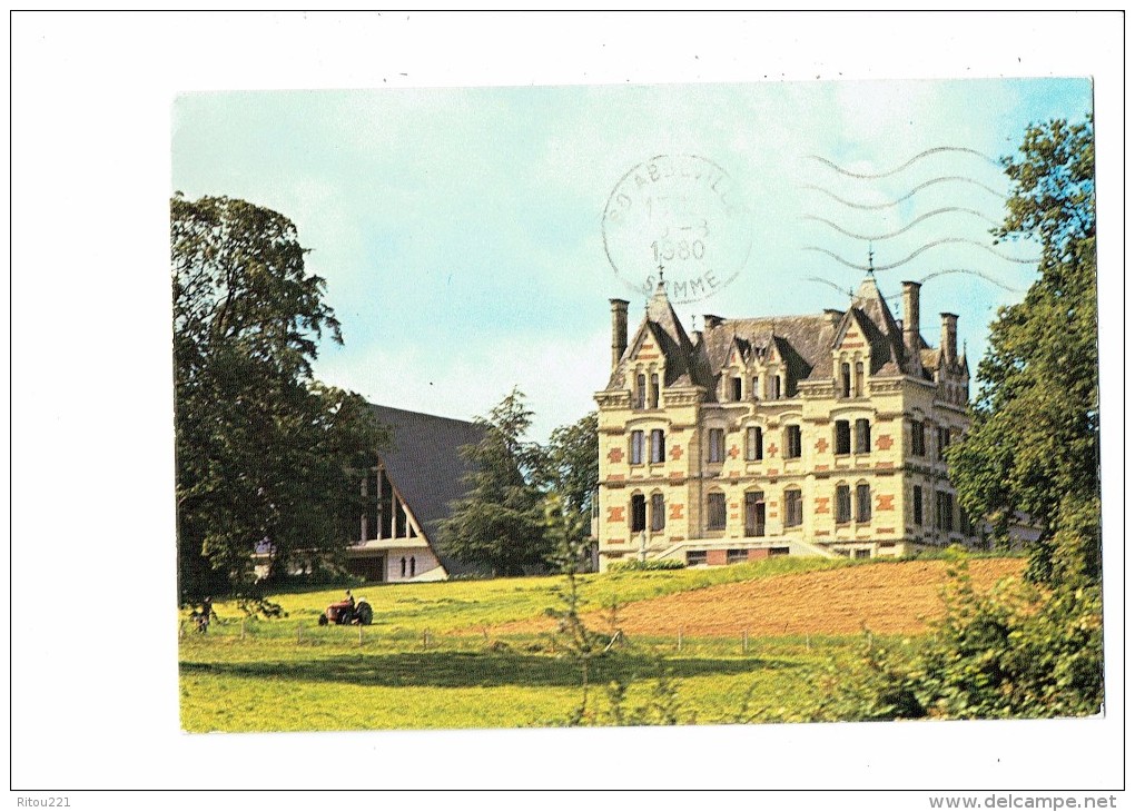 49 - CHALONNES SUR LOIRE - LE CHATEAU Le Grand Montaigu - 1980 - Homme Sur Tracteur - Tractors