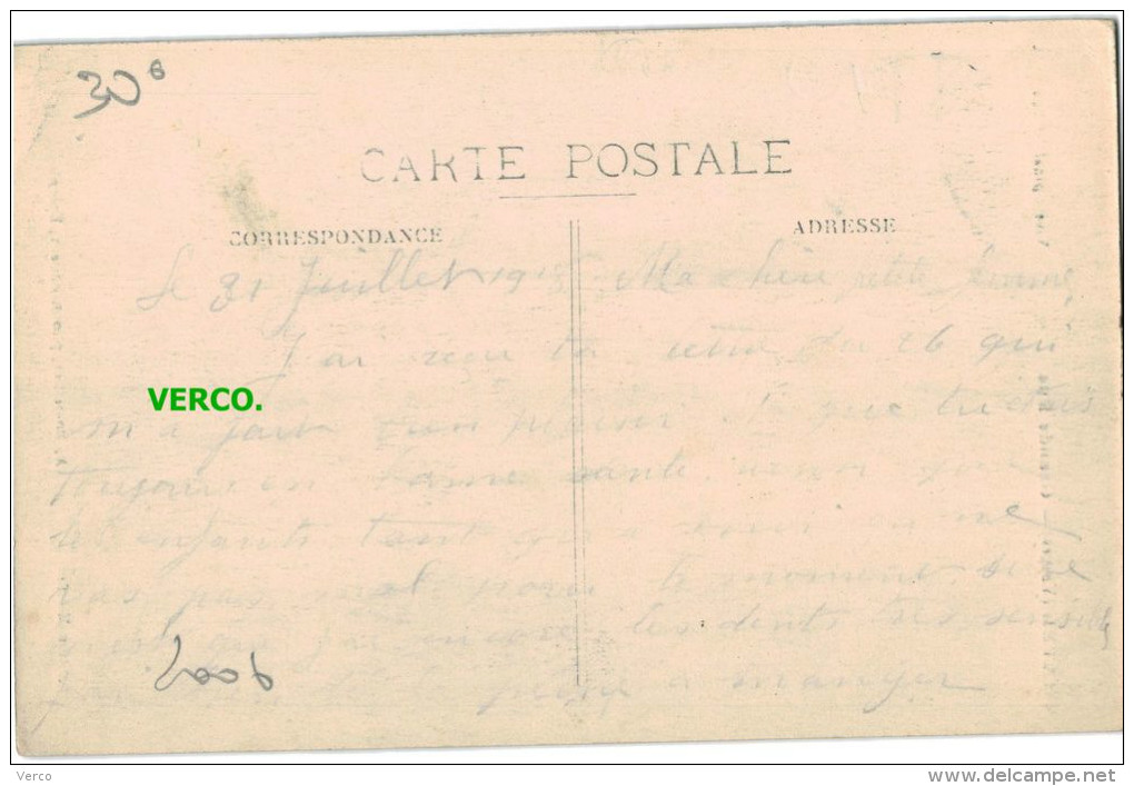 Carte Postale Ancienne De CHATEL SUR MOSELLE – GRANDE RUE - Chatel Sur Moselle