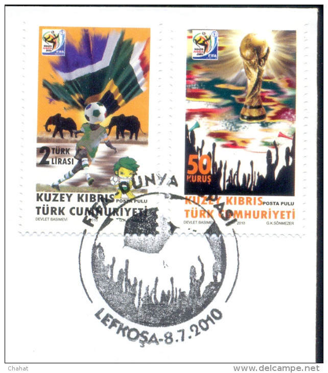 SOCCER-FIFA WORLD CUP-SOUTH AFRICA 2010-FDC-TURKISH CYPRUS-FC-65 - 2010 – South Africa