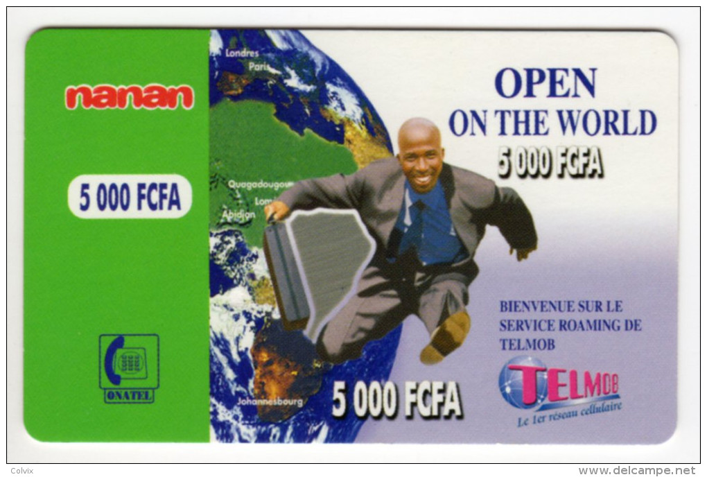 BURKINA-FASO RECHARGE NANAN 5000 FCFA TELMOB - Burkina Faso