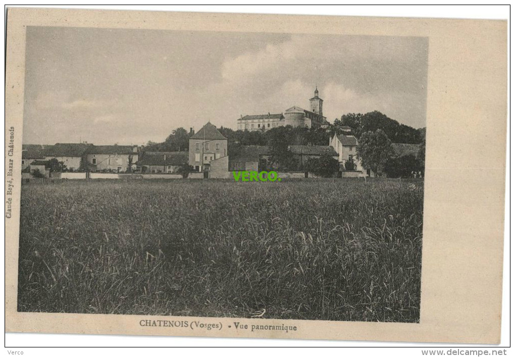 Carte Postale Ancienne De CHATENOIS – VUE PANORAMIQUE - Chatenois