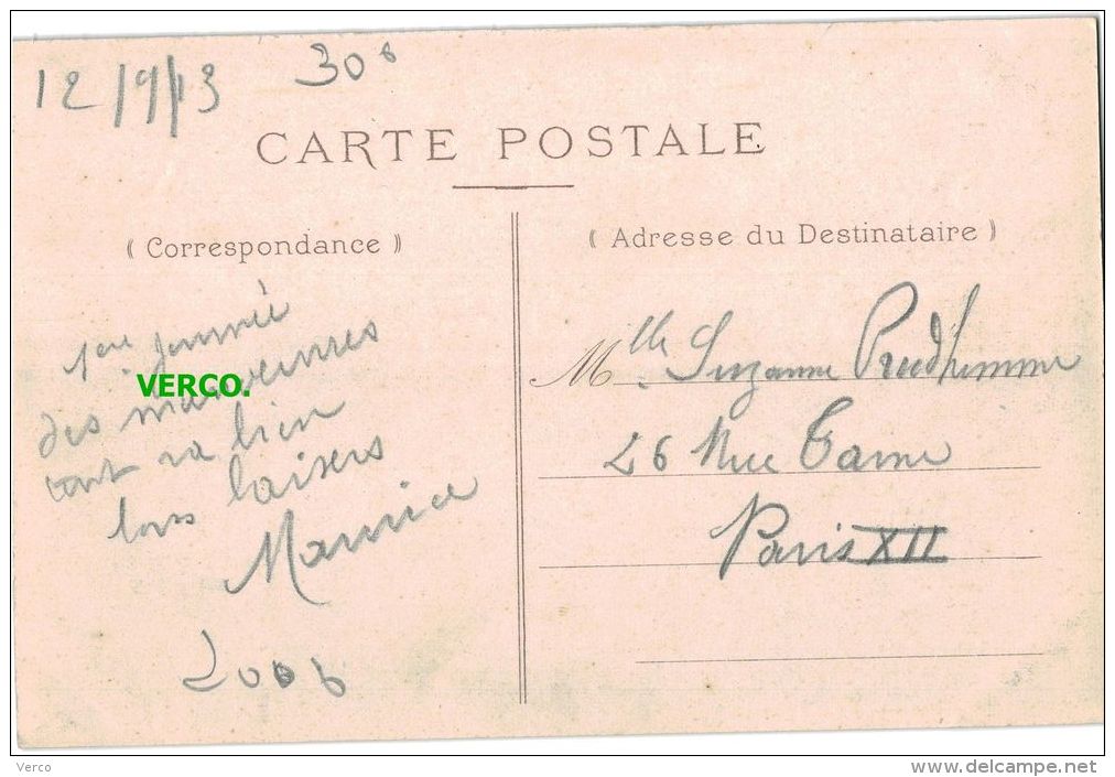 Carte Postale Ancienne De CHATENOIS – RUE SOUS L'EGLISE - Chatenois