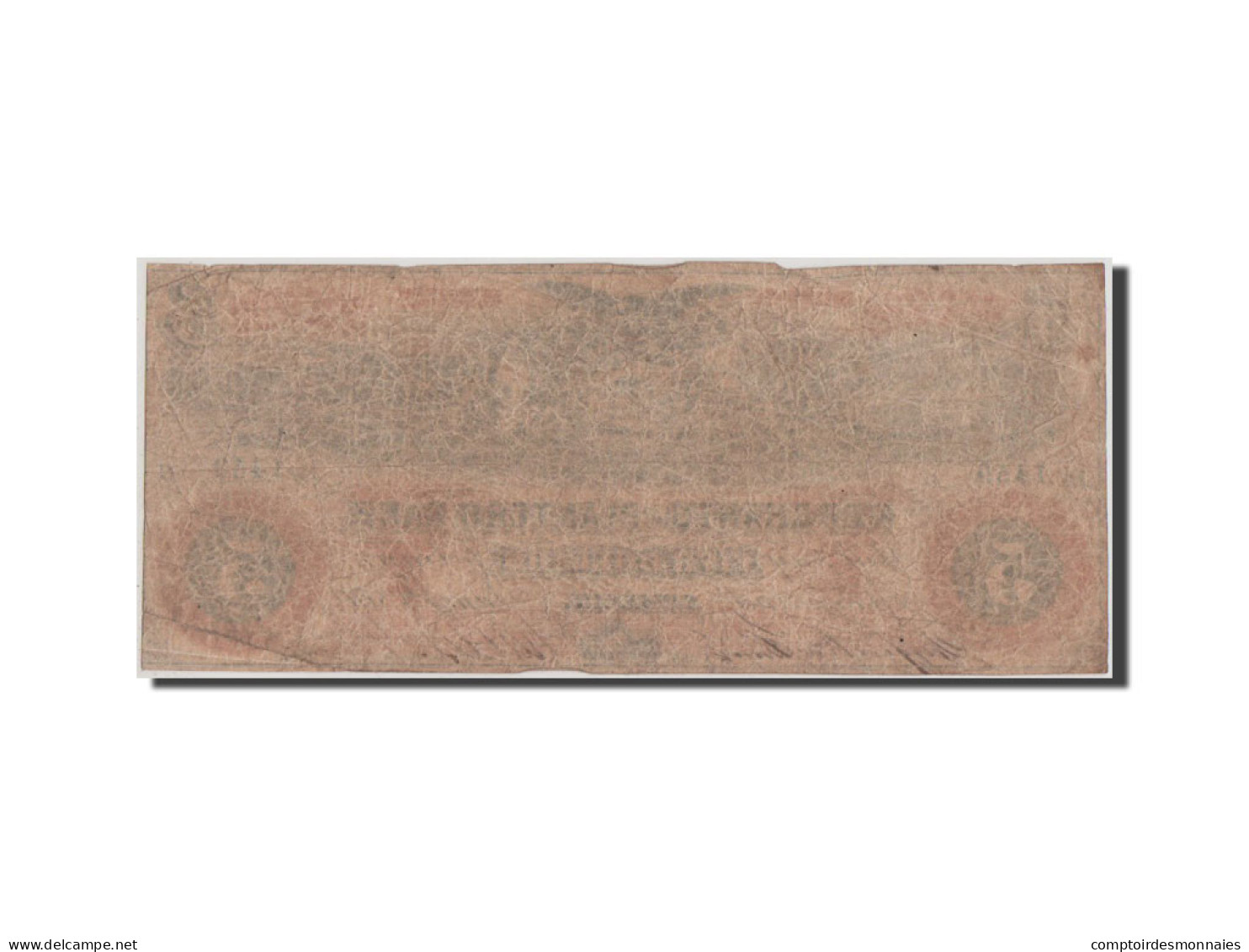 Billet, États-Unis, 5 Dollars, 1860, TB+ - Georgia