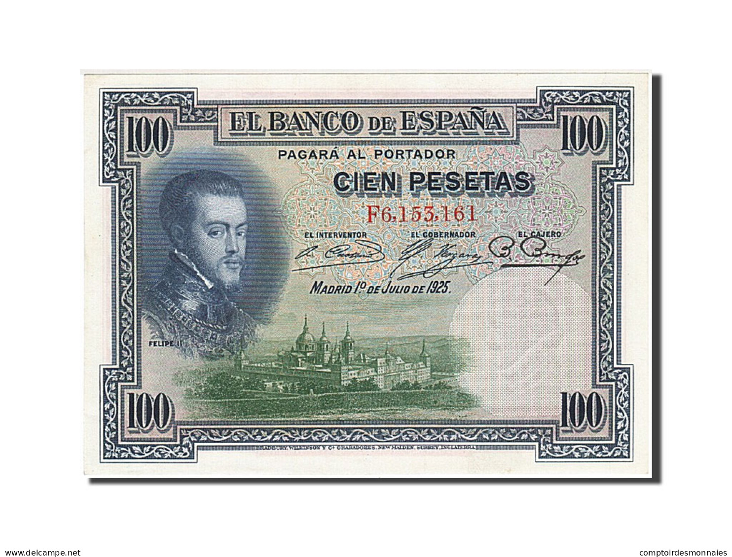 Billet, Espagne, 100 Pesetas, 1925, 1925-07-01, SUP+ - 100 Peseten