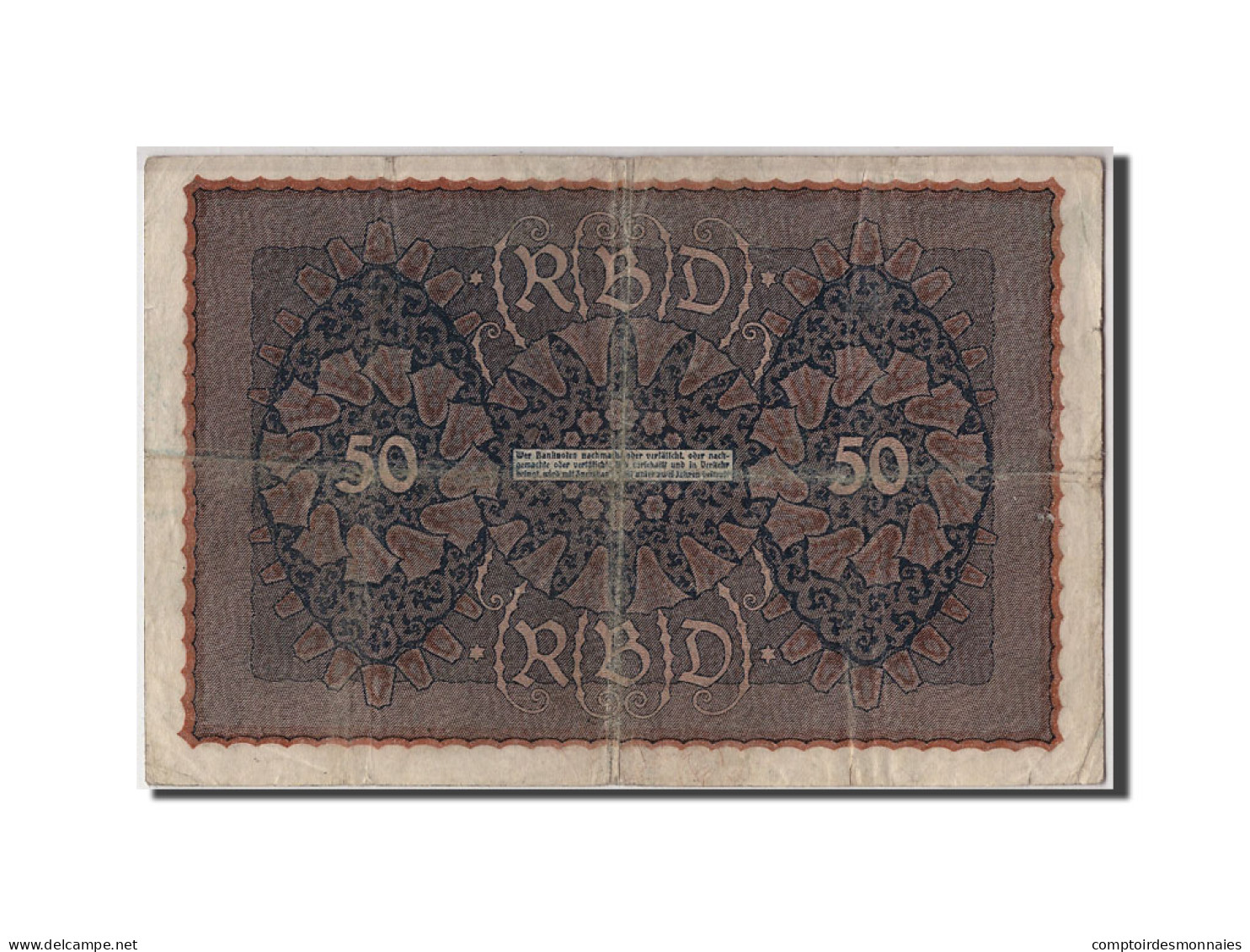 Billet, Allemagne, 50 Mark, 1919, 1919-06-24, TB - 50 Mark