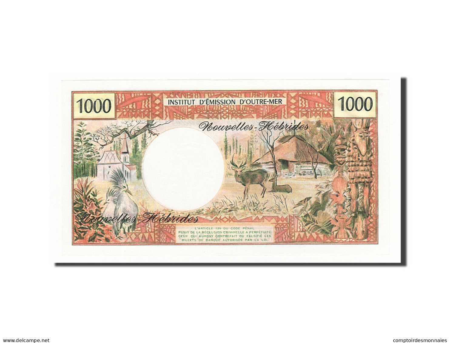 Billet, New Hebrides, 1000 Francs, 1980, NEUF - Andere - Oceanië