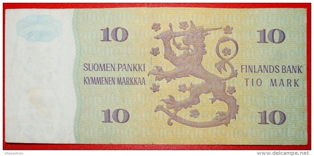 * PRESIDENT: FINLAND ★ 10 MARKS 1980 Litt. A 1023754777! OLL / Koi! LOW START &#9733; NO RESERVE! PAASIKIVI (1946–1956) - Finnland