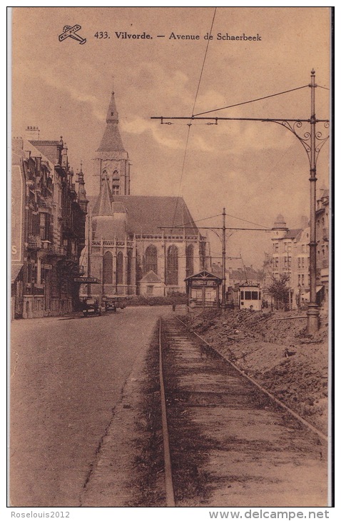 VILVOORDE : Avenue De Schaerbeek - Tram - Vilvoorde